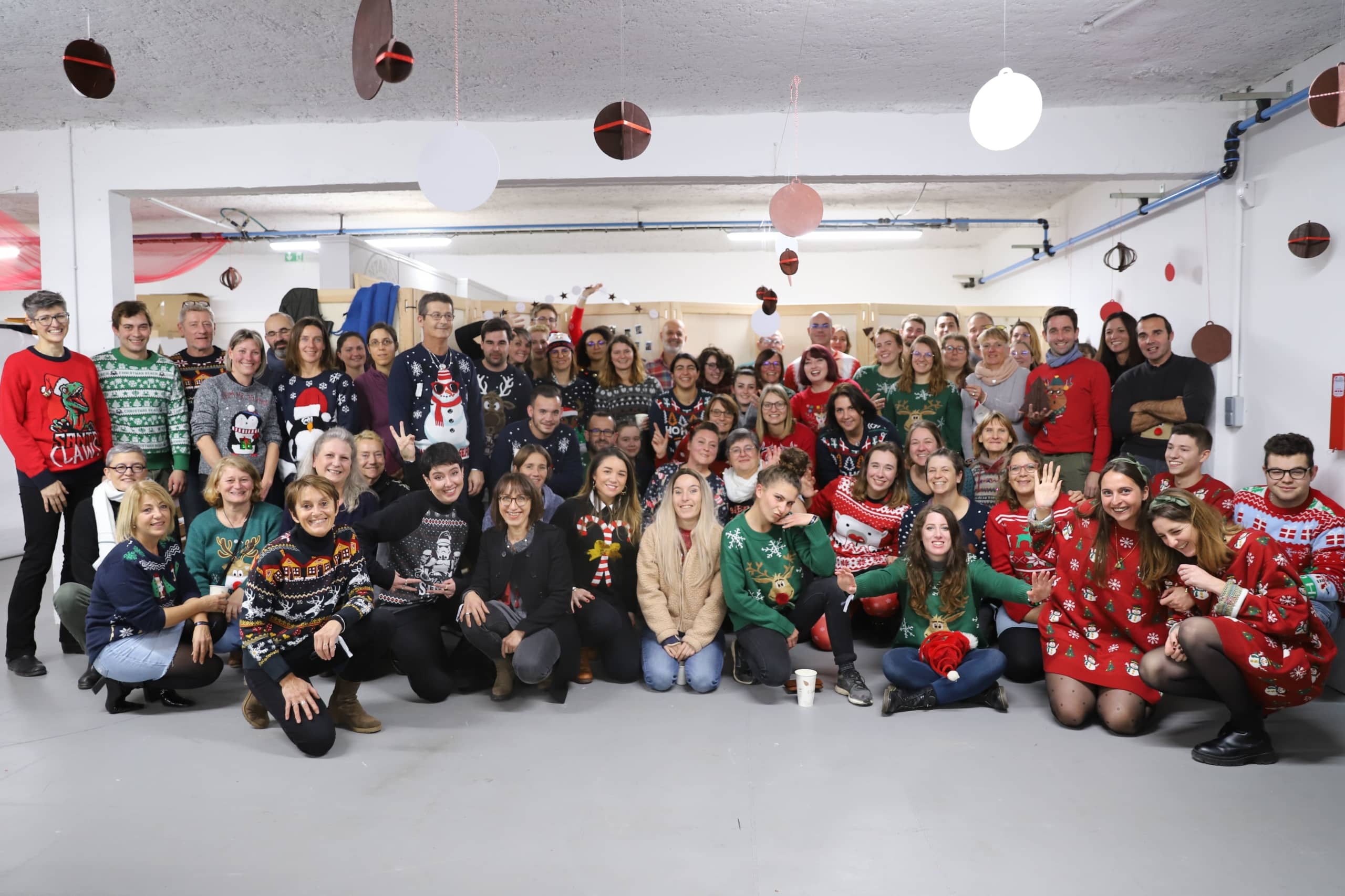 Equipe Antarès Sellier à Noel